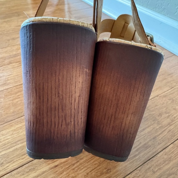 Korks Whitney Platform Strappy Sandals Women's Size 10 M Tan Brown - Picture 8 of 12